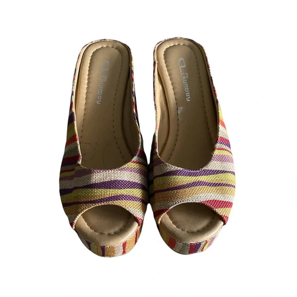 Chinese Laundry Date Night Espadrilles Multi Color size 7.5 NWT - Picture 1 of 6